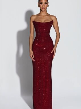Mirabella Baby Boo Maxi Red Dress